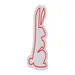 Custom Neon | Rabbit Design Neon Sign | 21x10 | Red Neon Sign for Home Decor 3