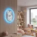 Custom Neon | Rabbit Face Neon Sign | 20x20 | White Blue Neon Sign for Room Decor 2