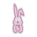 Custom Neon | Rabbit Design Neon Sign | 20x12 | Hot Pink 3