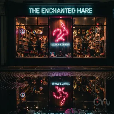 Custom Neon | Abstract Swirl Neon Sign | 20x21 | Hot Pink Warm Glow Elegant Decor