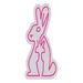 Custom Neon | Rabbit Neon Sign | 22x14 | Hot Pink Neon Sign for Decor and Parties 3