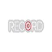Custom Neon | Record Neon Sign | 6x24 | Red and White Neon Sign for Rooms Bar Gaming 3