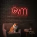 Custom Neon | Gym Neon Sign | 10x20 | Red Neon Sign for Fitness Gym Workout Room 2