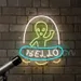 Custom Neon | Hello Alien Neon Sign | 20x18 2