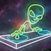Custom Neon | DJ Alien Neon Sign | 19x24 1