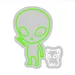 Custom Neon | Cute Alien and Dog Neon Sign | 20x16 3