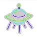 Custom Neon | UFO Neon Sign Alien Glow Wall Art | 20x19 3