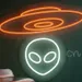 Custom Neon | Alien Vibe Neon Sign 17x21 2