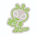 Custom Neon | Alien Dance LED Neon Sign | 19x15 | Green & White 3