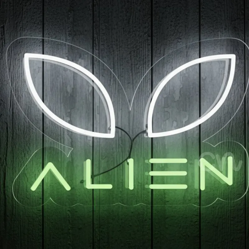 Custom Neon | Neon Flex Alien Sign | 12x17