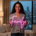 Custom Neon | Family Neon Sign | 20x24 | Hot Pink 1