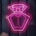 Neon Flex Perfume Sign – Plug-in LED Perfume Bottle Neon Light, Vintage Style Wall Art for Bedroom, Vanity, Salon & Boutique Decor, Custom Electric Neon Perfume Display, No Battery Neon Wall Sign 2