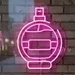 Neon Flex Perfume Sign – Plug-in LED Perfume Bottle Neon Light, Stylish Wall Art for Bedroom, Vanity, Salon & Boutique Decor, Vintage Inspired Custom Neon Perfume Display, No Battery Neon Wall Sign 1