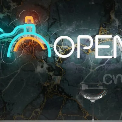 Custom Neon | Open Neon Sign | 8x22