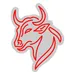 Custom Neon | Bull Head Neon Sign | 22x17 | Red Neon Sign for Home Bar Decor 3