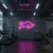 Custom Neon | Bull Head Neon Sign | 13x24 | Hot Pink Neon Sign for Walls and Decor 1