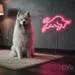 Custom Neon | Bull Head Neon Sign | 13x24 | Hot Pink Neon Sign for Walls and Decor 2
