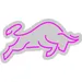 Custom Neon | Bull Head Neon Sign | 13x24 | Hot Pink Neon Sign for Walls and Decor 3