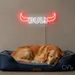 Custom Neon | Bull Neon Sign | 8x24 | Red Neon Sign for Home Bar and Party Decor 2