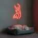 Custom Neon | Bull Head Neon Sign | 22x18 | Red Neon Sign for Home Bar Decor 2