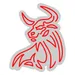 Custom Neon | Bull Head Neon Sign | 22x18 | Red Neon Sign for Home Bar Decor 3