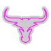 Custom Neon | Bull Head Neon Sign | 18x22 | Hot Pink 3