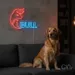 Custom Neon | Bull Neon Sign | 18x24 | Red Ice Blue Neon Sign for Home Bar Decor 2