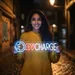 Custom Neon | Ev Charge Neon Sign | 8x25 Inches | Ice Blue Red Warm White Colors 1