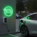 Custom Neon | Electric Car Neon Sign | 22x23 | Neon Green Perfect for Car Enthusiasts 2