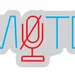 Custom Neon | MUTE Neon Sign with Microphone Icon | Energy-Efficient LED Wall Art for Studios and Homes | 12x24 | Multicolor (Blue & Red) 3