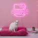 Custom Neon | Hello Kitty Neon Sign | 19x24 | Pink Neon Sign for Bedroom and Decor 2
