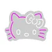 Custom Neon | Cat Face with Bow Neon Sign | 14x20 Inches | Vibrant Magenta 3