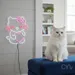 Custom Neon | Cat with Heart Neon Sign | 23x19 | Red Pink 2