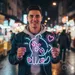 Custom Neon | Cat with Heart Neon Sign | 22x21 Inches | Pink Color for Cute Wall Decor 1