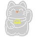 Custom Neon | Maneki-neko Neon Sign | 23x18 | White, Orange, Yellow 3