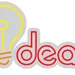 Custom Neon | Ideas Light Bulb Neon Sign | 14x24 inch | Yellow, Red & Orange 3