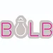 Custom Neon | BULB Word with Light Bulb Neon Sign | 10x23 Inches | Pink & White 3