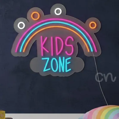 Custom Neon | Kids Zone Neon Sign | 18x22