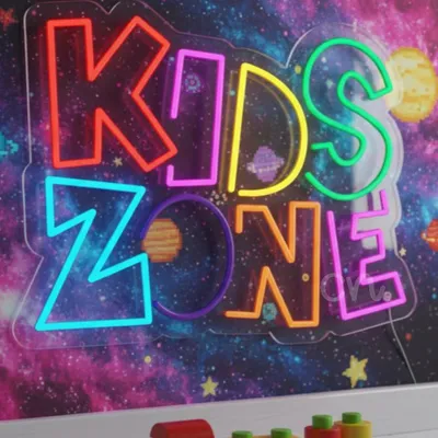 Custom Neon | Neon Flex Game Room Sign | 18x23