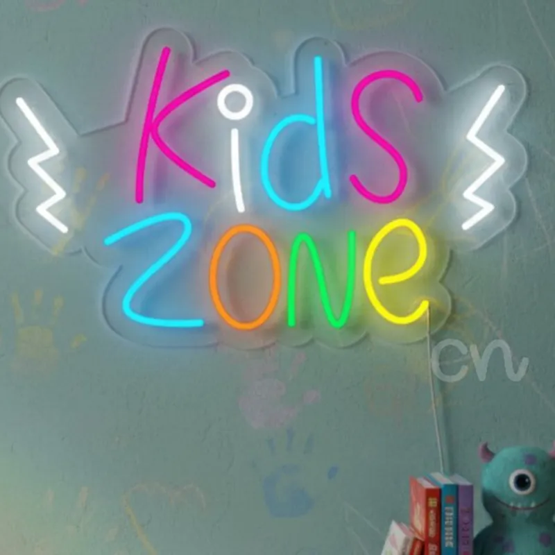 Custom Neon | Play Zone Neon Sign | 15x24 | Multicolor