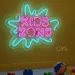 Custom Neon | Kids Zone Neon Sign | 20x24 | Multicolor 1