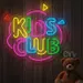 Custom Neon | Kids Club Neon Sign | 23x24 | Multicolor 1