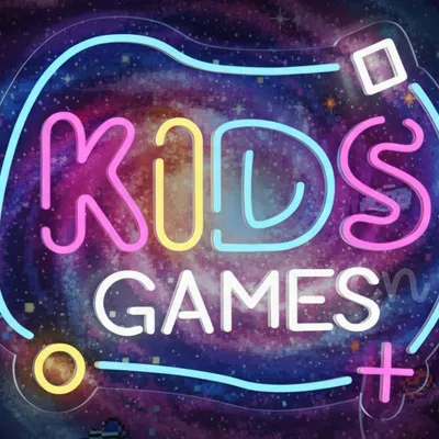 Custom Neon | Kids Games Neon Sign | 17x22 | Multicolor