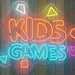 Custom Neon | Kids Games Neon Sign | 19x24 | Multicolor 1