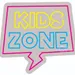 Custom Neon | Kids Zone Neon Sign | Premium Plug-in LED Flex Board Wall Decor for Bedroom, Play Area & Home Setup | 22x24 | Yellow, Blue, Pink 3