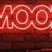 Custom Neon | Mood Neon Sign | Plug-in LED Flex Board Wall Decor for Bedroom, Home, Bars, Cafes, and Events | Energy Efficient, Long Lasting, Modern Art Display | 9x24 | Red 2