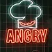 Angry Chef Neon Sign LED Flex Light – Plug In Kitchen Wall Art, Custom Chef Hat Neon Board, No Battery Angry Face Chef Neon Wall Decor, Premium LED Neon Chef India Plug-in Sign 1