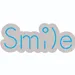 Custom Neon | Smile Word Neon Sign with Happy Emoticon | Blue & White LED Neon Flex Light Wall Decor for Bedroom, Cafes, Lounges, Gaming Rooms, Events & Gifting | Plug-in Waterproof Flexible Neon 3
