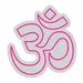 Custom Neon | Om Symbol Neon Sign | Stylish Pink LED Neon for Meditation Rooms, Yoga Studios, Temples, Spiritual Events and Personalized Gifting | 21x20 | Pink 3