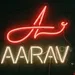 Custom Neon | AARAV Neon Sign | Energy-Efficient LED Neon Light Artwork for Homes, Bedrooms, Offices, Events, Parties, Weddings, Restaurants, and Commercial Wall Decor | 18x21 | Red 1